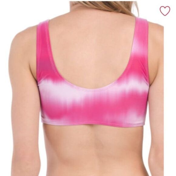 Mosmann Australia Women's Pink Tie Dye Top & Bottom 2 Piece Bikini Set S… - Picture 2 of 14